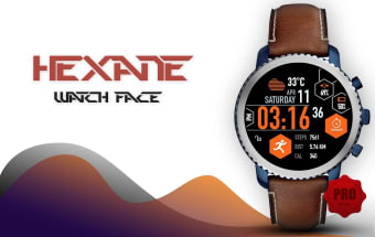 Hexane Digital Watch Face