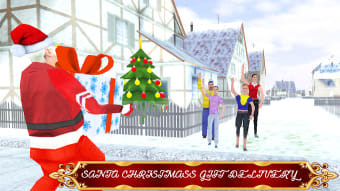 Santa Claus gift delivery - Christmas Adventure
