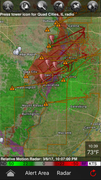 TornadoSpy+: Tornado Maps, Warnings and Alerts