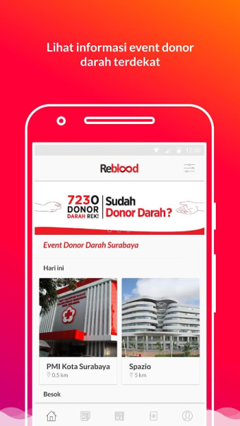 Reblood - Blood Donor App