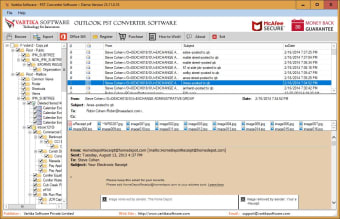 Vartika Outlook PST Converter Software