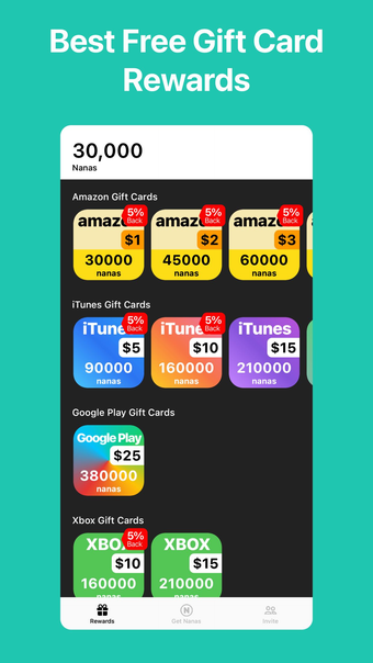 AppNana: Gift Cards Rewards