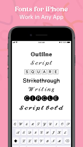 Fonts Color Widget for iPhone