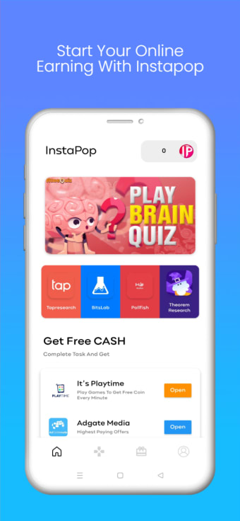 Instapop - Earn Cash Rewards