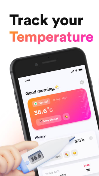 Body Temperature - HealthTrack