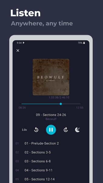 Chronicle Audiobook Player for Plex