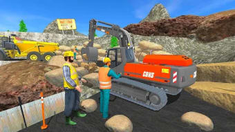 Excavator Road Builder Constru