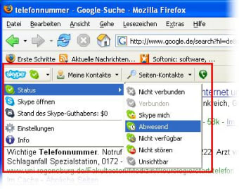 Skype Web Toolbar for Firefox