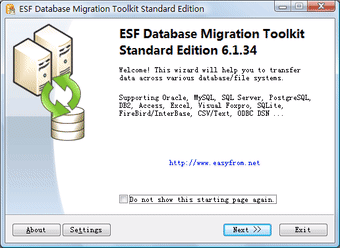 ESF Database Migration Toolkit