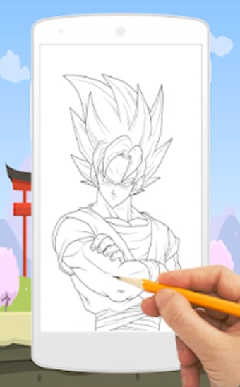 How To Draw Goku Anime