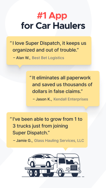 Super Dispatch: BOL App ePOD
