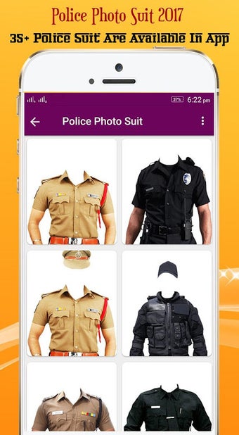 Police Photo Suit