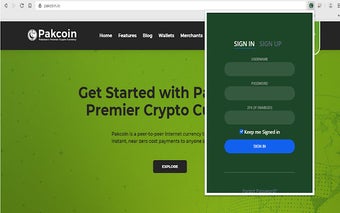 Pakcoin Wallet Extension