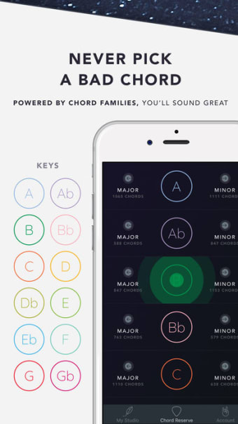 Song  Guitar Chord Family App