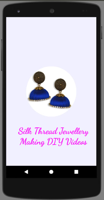 Silk Thread Jewellery Making DIY Videos