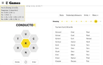 Spelling Bee Hints Helper