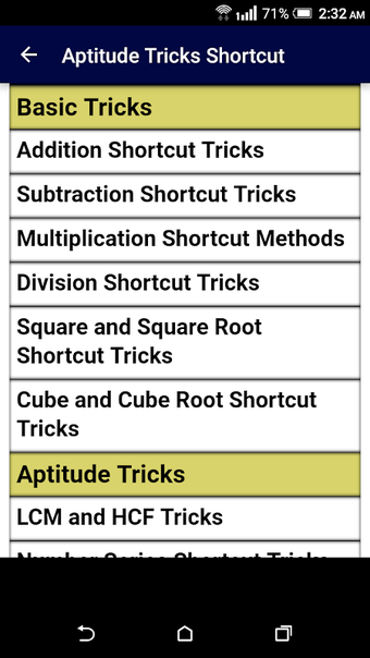 Aptitude Tricks Shortcut Guide - Become Expert !