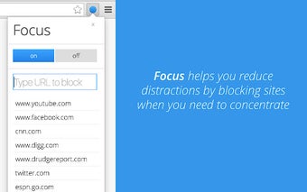 Focus: A Simple Site Blocker