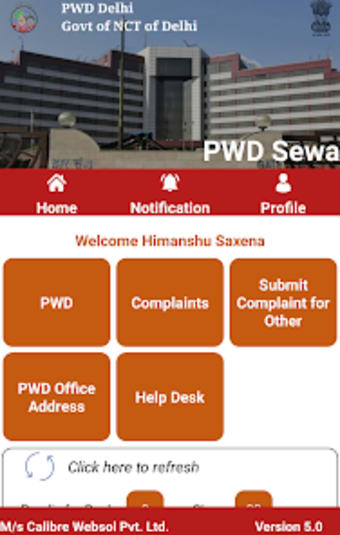 PWD SEWA : The Official App