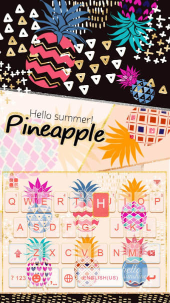Pineapple Keyboard Theme