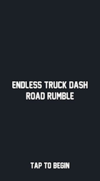 Endless Truck Dash Road Rumble