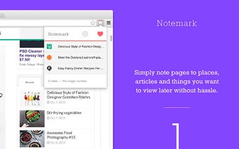 Notemark — Quick note web pages to view later