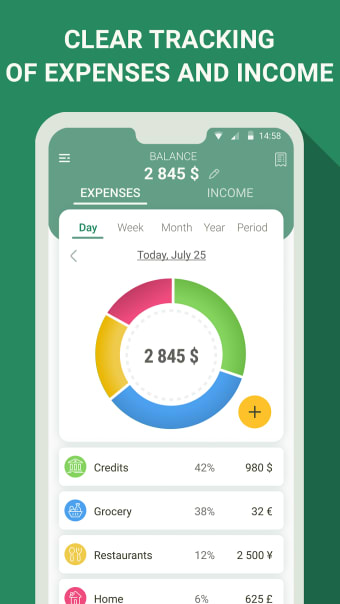 Money manager expense tracker budget wallet