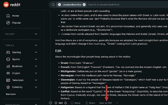 Reddit Save as PDF