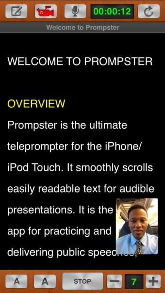 Prompster Pro - Teleprompter