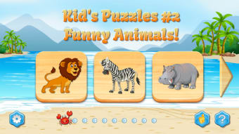 Kids Puzzles Funny Animals 2 full game