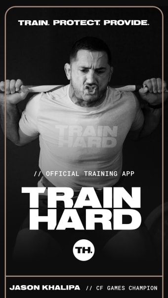 TRAIN HARD  Fitness App