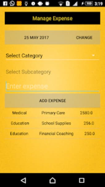 Monthly Expenses - Track Spendings