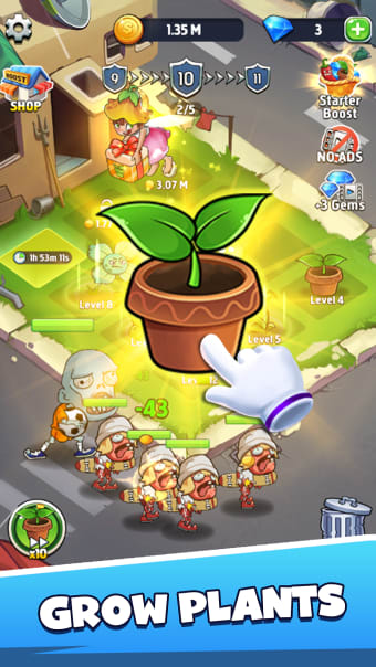 Merge Plants  Monster Defense