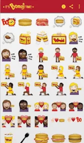 Bomoji - Bojangles Emoji App
