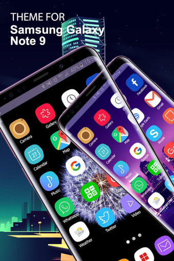 Theme for Samsung Galaxy Note 9