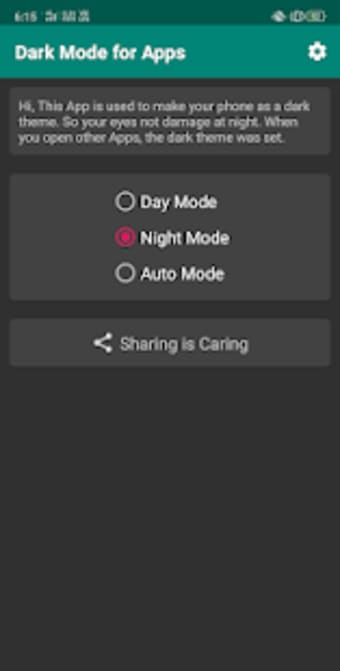 Dark Mode for Apps  Phone UI  Night Mode
