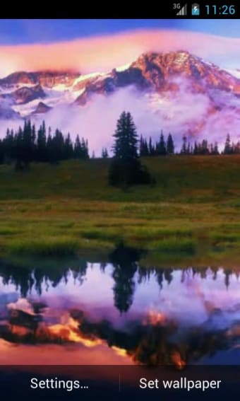 Mountain Lake Video Wallpaper