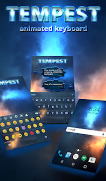 Tempest Animated Keyboard  Li