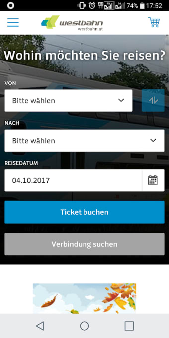WESTbahn App