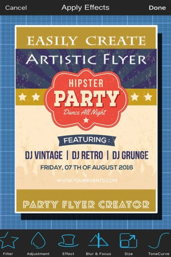 Party Flyer Creator