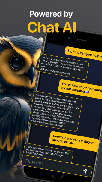 Ask Owl  AI Chatbot Assistant