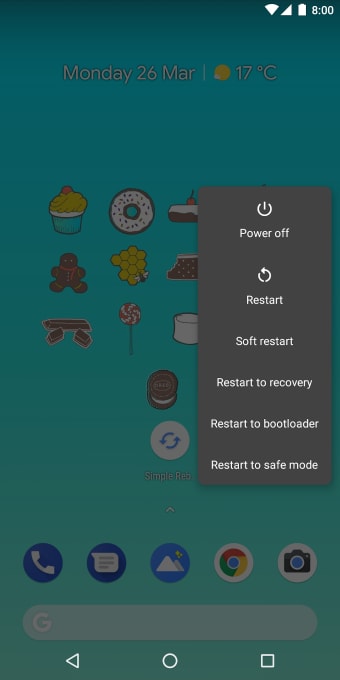 Simple Reboot only for rooted