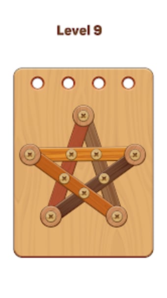 Wood Nuts  Bolts: Wood Puzzle