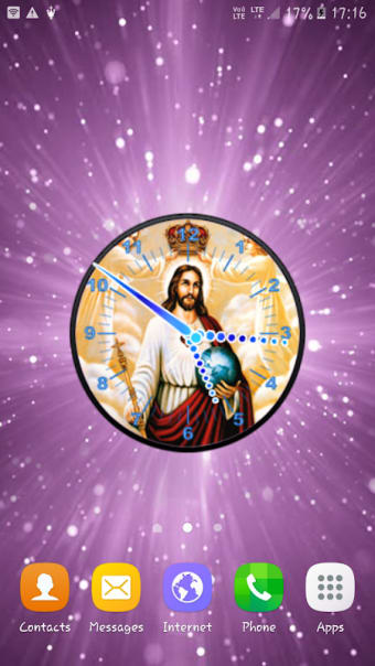 Lord Jesus Clock Live Wallpaper
