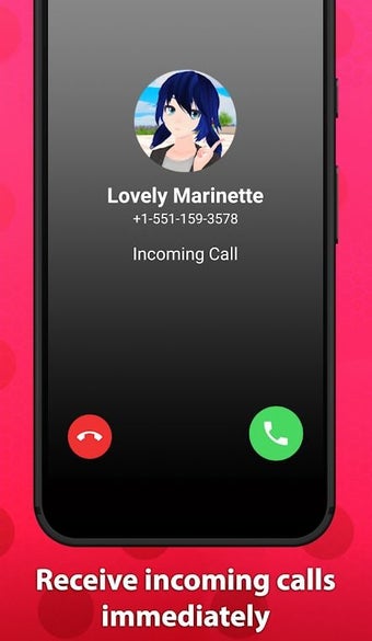 Ladybug Fake Chat  Call