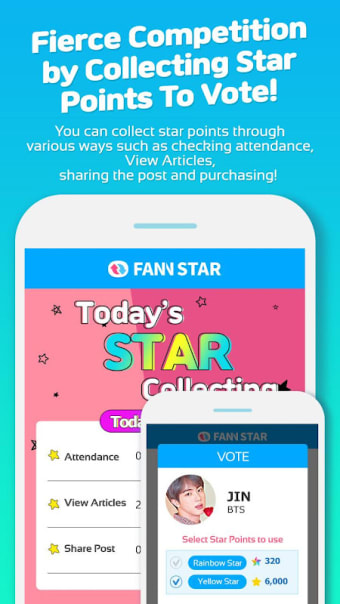 FAN N STAR (K-POP Idols Ranking Votes)
