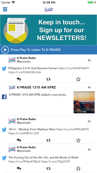 K-Praise FM 106.1 AM 1210