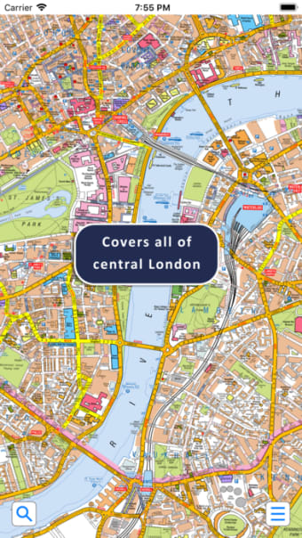 Central London A-Z Map 19