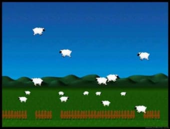 Sheep vs. Gravity Screensaver