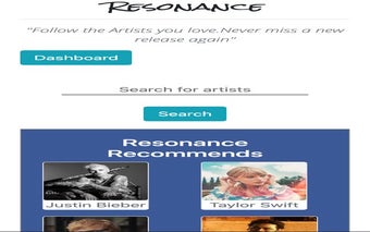 Resonance - The Artist Info Extension